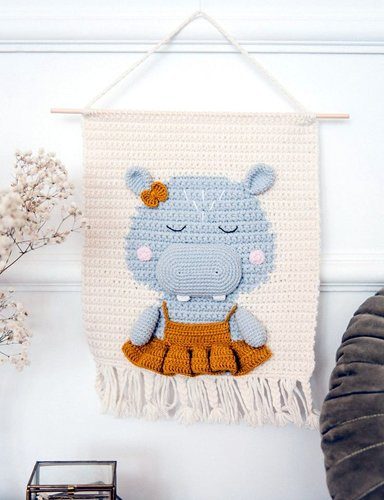 amigurumi HIPPO crochet pattern