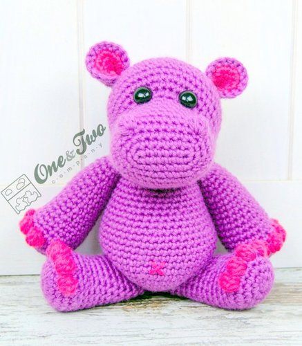 amigurumi HIPPO crochet pattern