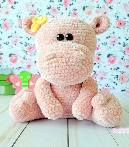 amigurumi HIPPO crochet pattern