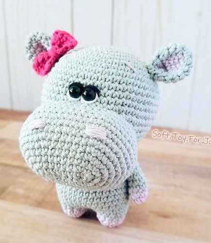 amigurumi HIPPO crochet pattern