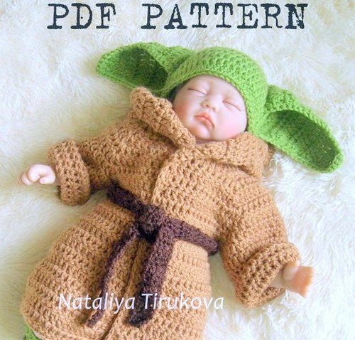 HALLOWEEN BABY COSTUME crochet pattern