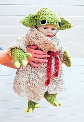 HALLOWEEN BABY COSTUME crochet pattern