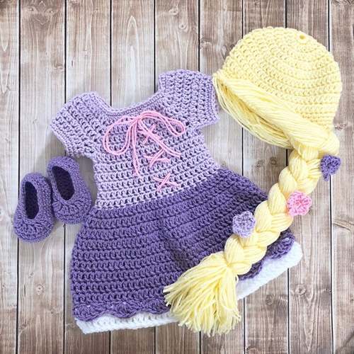 HALLOWEEN BABY COSTUME crochet pattern