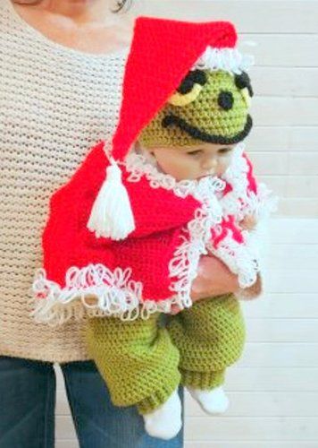 HALLOWEEN BABY COSTUME crochet pattern