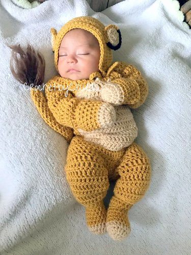 HALLOWEEN BABY COSTUME crochet pattern