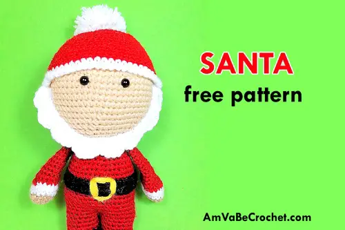 Free Christmas Santa Crochet Pattern!