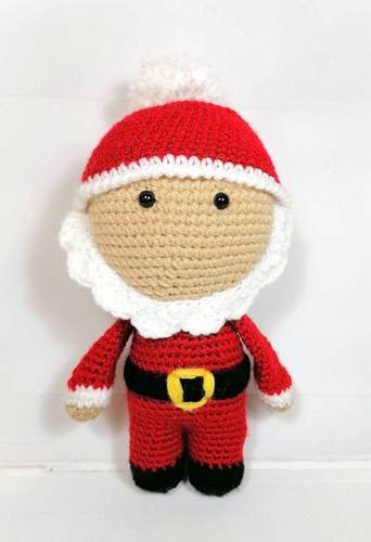 free amigurumi SANTA crochet pattern