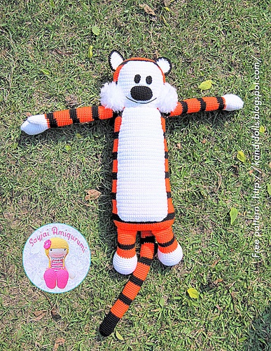 free amigurumi TIGER crochet pattern