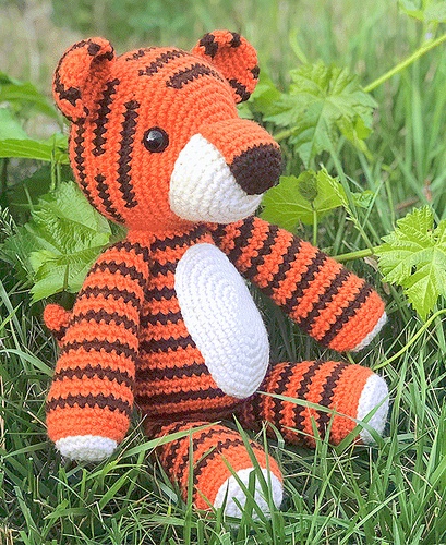 free amigurumi TIGER crochet pattern