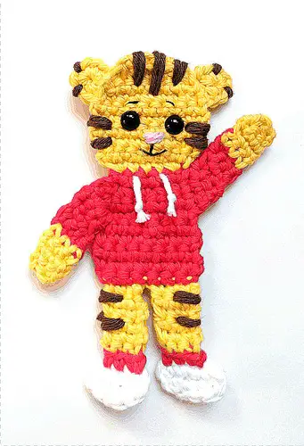 free amigurumi TIGER crochet pattern