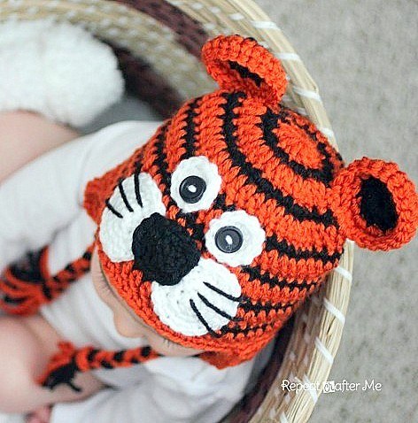 free amigurumi TIGER crochet pattern