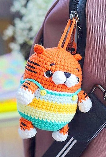 free amigurumi TIGER crochet pattern