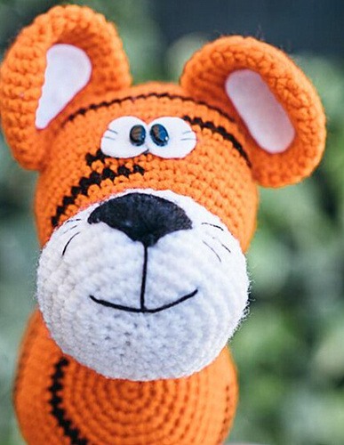 free amigurumi TIGER crochet pattern