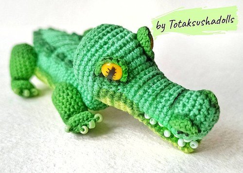 amigurumi CROCODILE crochet pattern