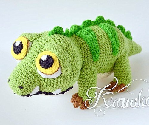 amigurumi CROCODILE crochet pattern