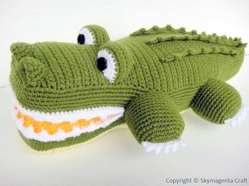 amigurumi CROCODILE crochet pattern