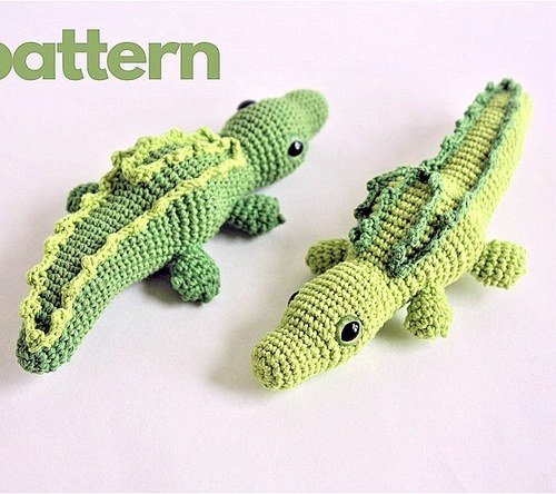 amigurumi CROCODILE crochet pattern