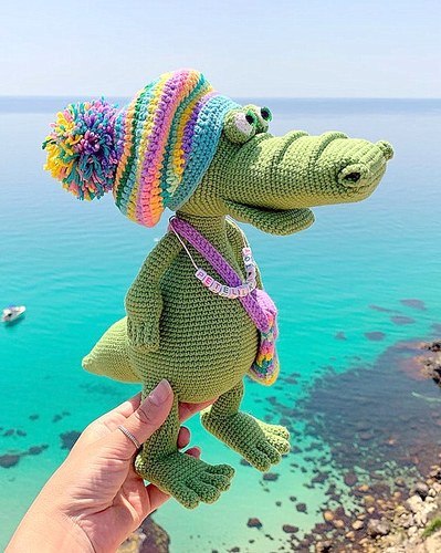 amigurumi CROCODILE crochet pattern