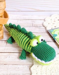 Amigurumi Crocodile Crochet Pattern Roundup! - AmVaBe Crochet