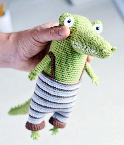 amigurumi CROCODILE crochet pattern