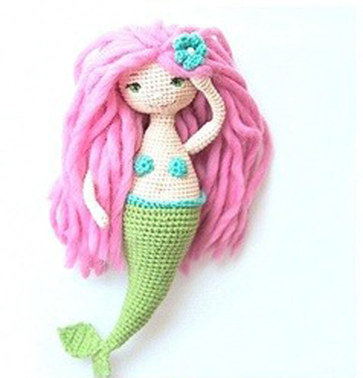 FREE LITTLE MERMAID crochet pattern