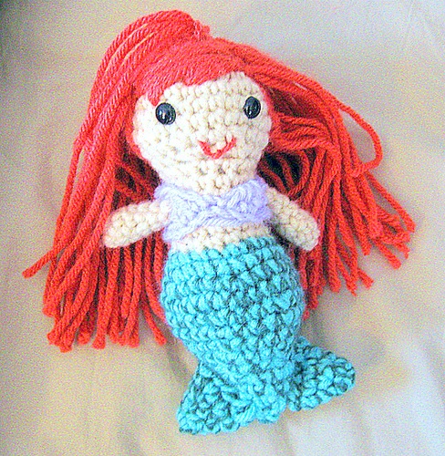 FREE LITTLE MERMAID crochet pattern