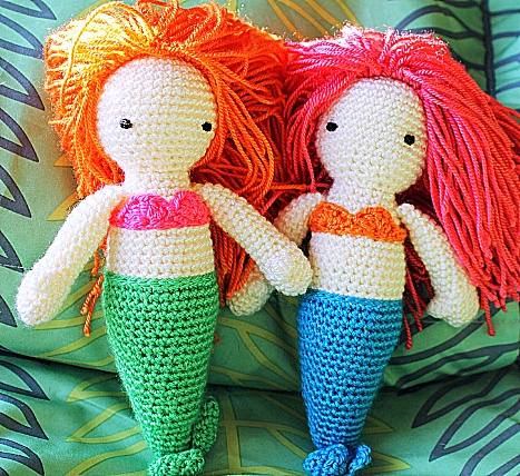 FREE LITTLE MERMAID crochet pattern