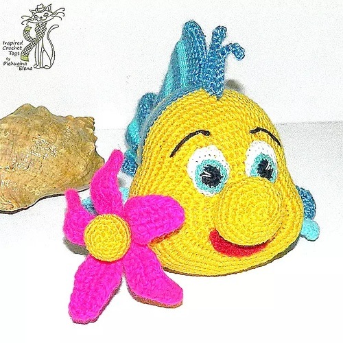 FREE LITTLE MERMAID crochet pattern