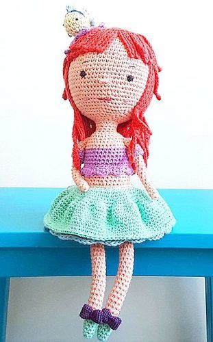 FREE LITTLE MERMAID crochet pattern