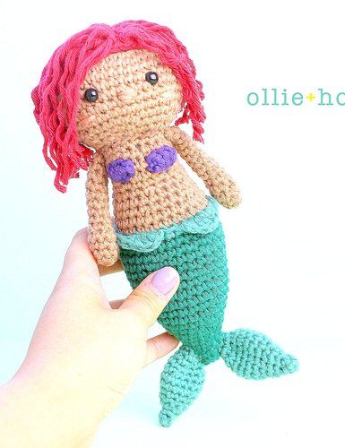 FREE LITTLE MERMAID crochet pattern