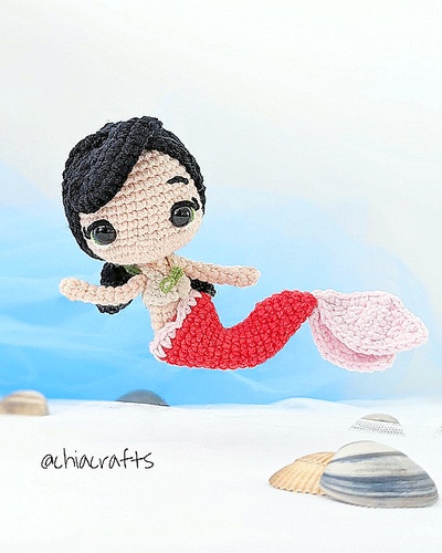 FREE LITTLE MERMAID crochet pattern