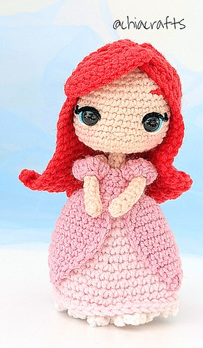 FREE LITTLE MERMAID crochet pattern