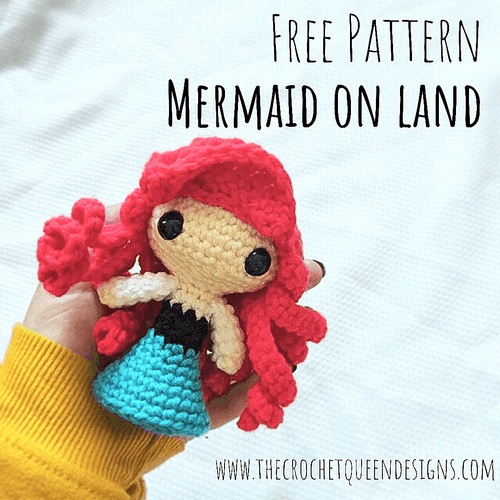 FREE LITTLE MERMAID crochet pattern