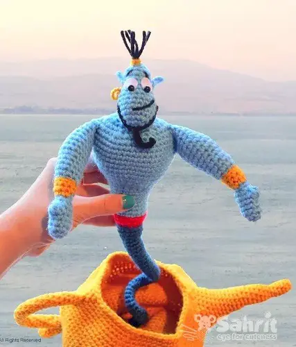 Amigurumi genie crochet pattern