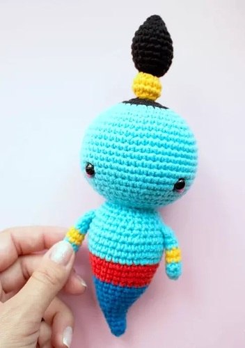 Amigurumi genie crochet pattern