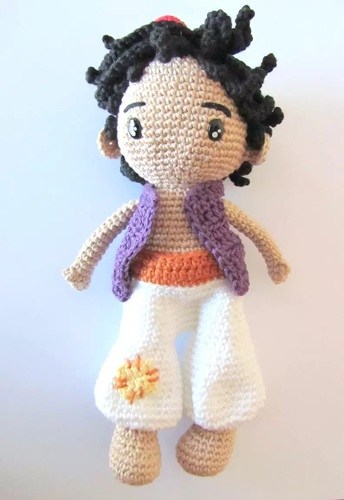 Amigurumi ALADDIN crochet pattern