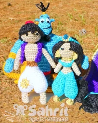 Amigurumi ALADDIN crochet pattern