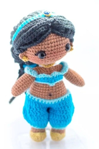 Amigurumi Jasmine crochet pattern