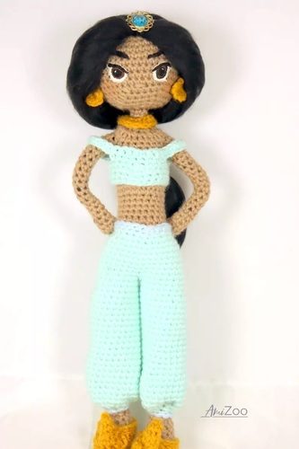 Amigurumi Jasmine crochet pattern