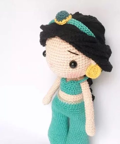 Amigurumi Jasmine crochet pattern