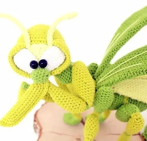 Amigurumi GRASSHOPPER crochet pattern