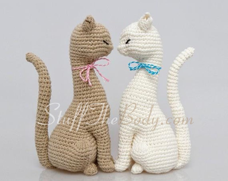 Amigurumi WEDDING CAKE TOPPER crochet pattern