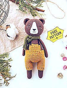 free Amigurumi Bear Crochet Pattern