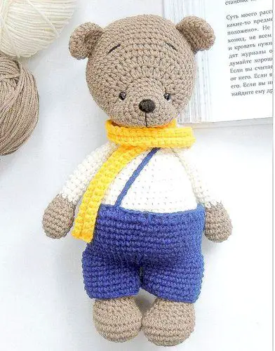 free Amigurumi Bear Crochet Pattern