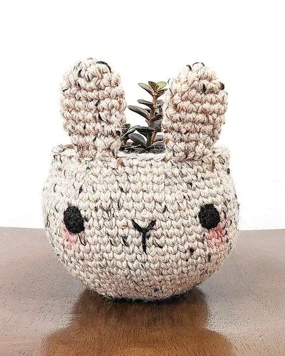 Amigurumi Planter Crochet Pattern, Amigurumi PLANT POT crochet pattern