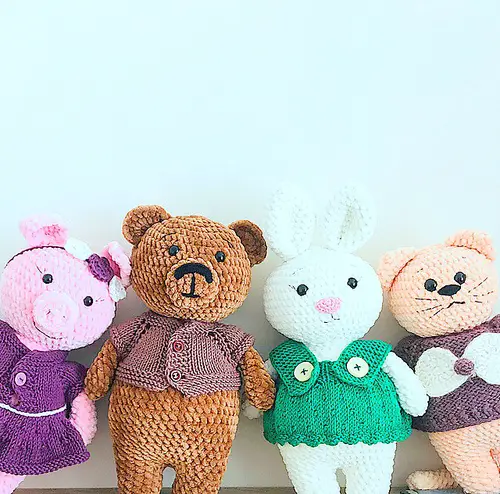 Free Amigurumi Bear Crochet Pattern
