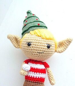 Free Amigurumi Christmas Elf Crochet Pattern Roundup! - AmVaBe Crochet