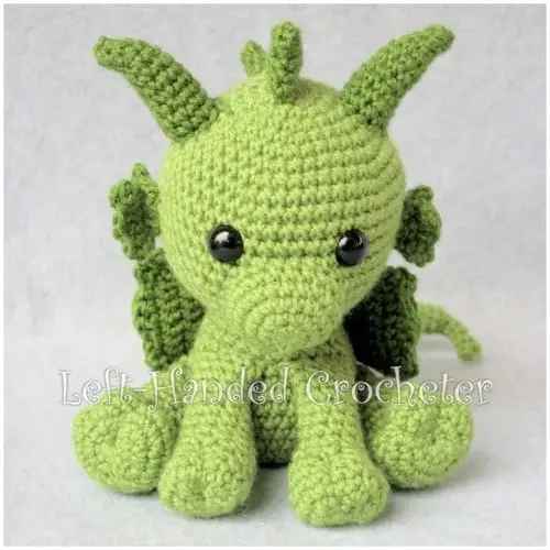 Free Amigurumi Dragon Crochet Pattern 