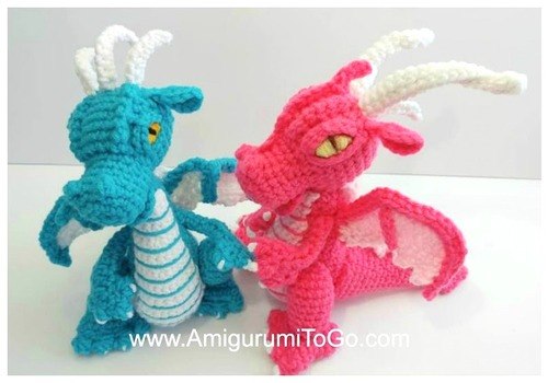 Free Amigurumi Dragon Crochet Pattern 