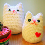 amigurumi valentine cats crochet pattern